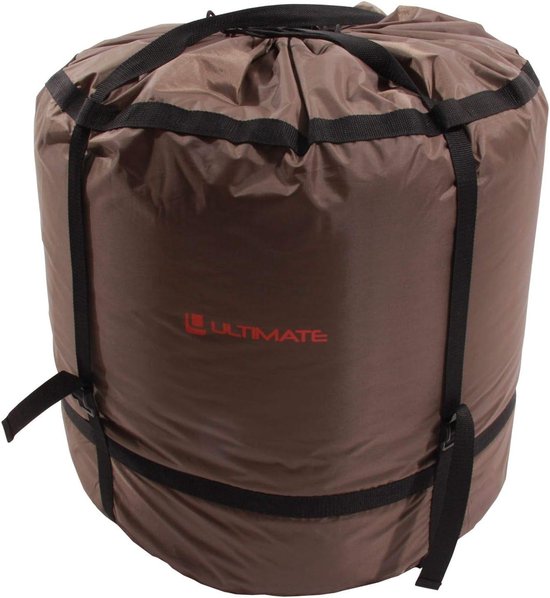 Thermo Shield Slaapzak - Mummy Slaapzak - Kamperen en Vissen - Waterafstotende Finish - 230 x 105cm - Bruin van Thermo期开奖 — afbeelding 2