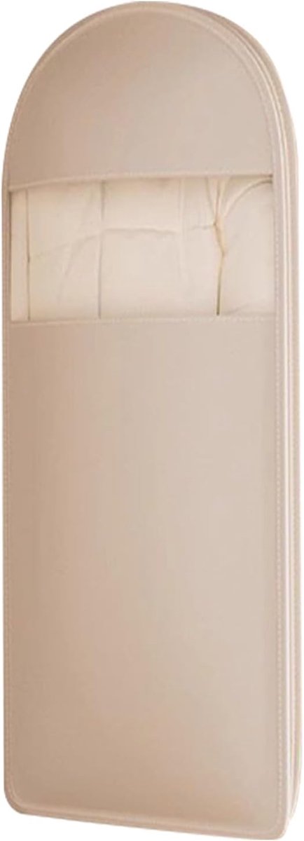 Kleding Beschermer - Reis Organizer - Stofvrij Opbergen - Intelligente Compressie - 130 x 60 cm - Crèmewit