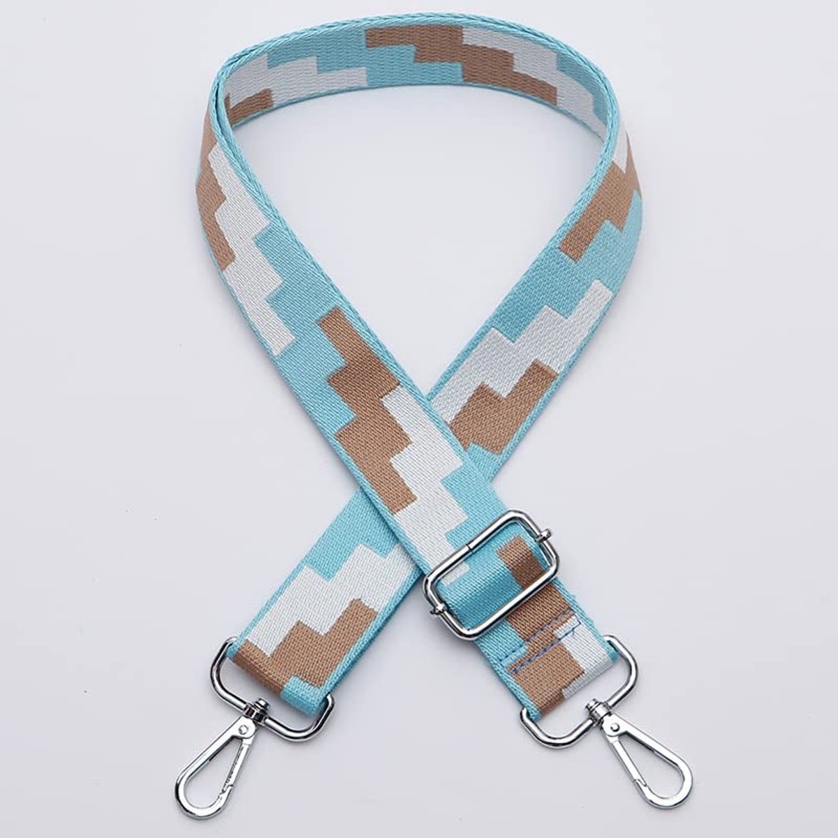 Dailygoods- Schouderriem Verstelbaar 80-140 cm - Brede Tasriem - Schouderband voor Tas - Lichtgewicht Nylon - Karabijnhaak - Duurzaam Vakmanschap - Tasband