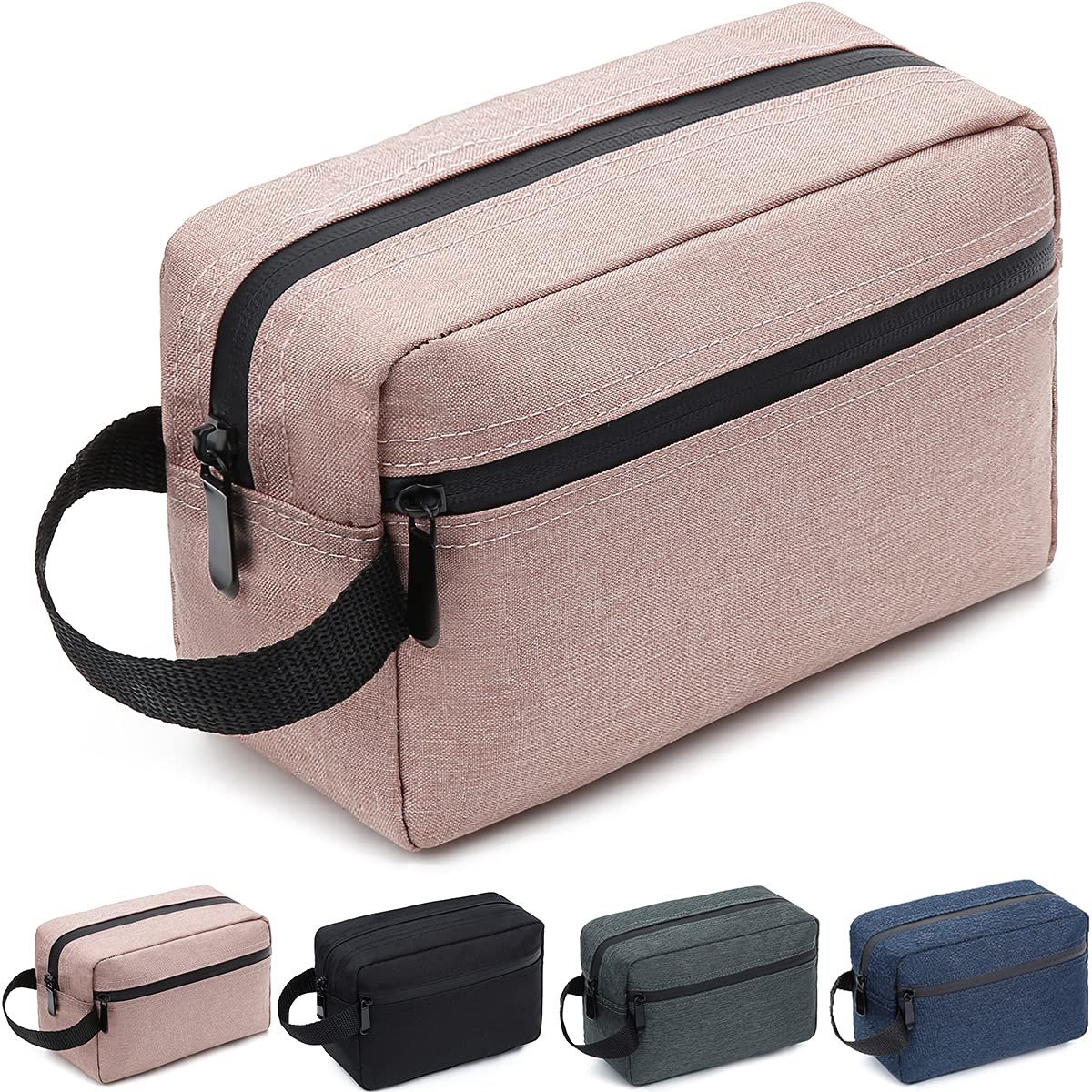 Dailygoods- Reistoilettas Groot - Opvouwbare Toilettas - Waterdichte Toilettas - Toilettas met Handvat - Multifunctionele Tas - Hoogwaardige Oxford Materiaal