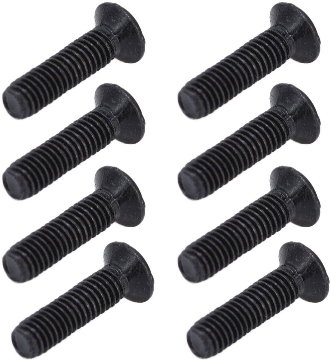 Dailygoods- Verzonken Schroeven 50 Stks - Zwart Gegalvaniseerd - Corrosiebestendig - Hout - Standaardschroeven - Dip Spin Coating