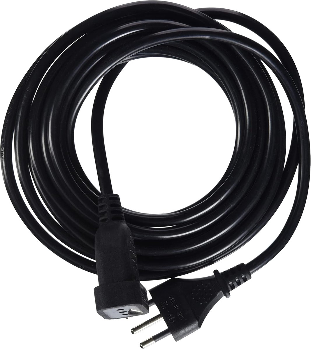 Verlengkabel - Stopcontact kabel - Stroom verlengen - KEMA Keur certificering - 5 meter - Zwart