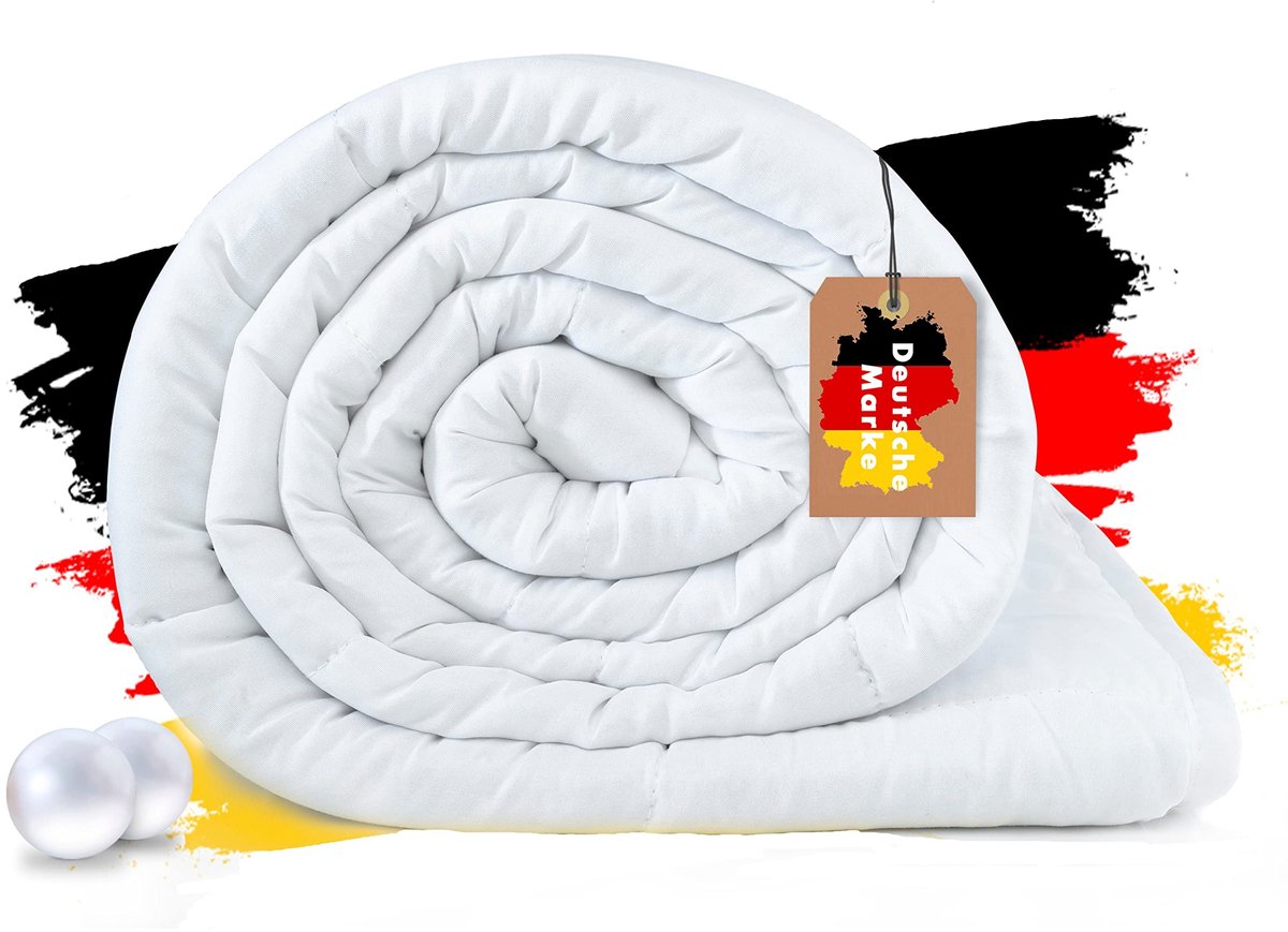 Dailygoods- Verzwaringsdeken 135x200 - 6 kg verzwaarde deken - Ontspanningsdeken - Gewichtsdeken voor volwassenen - Glazen kralen - Therapeutische deken