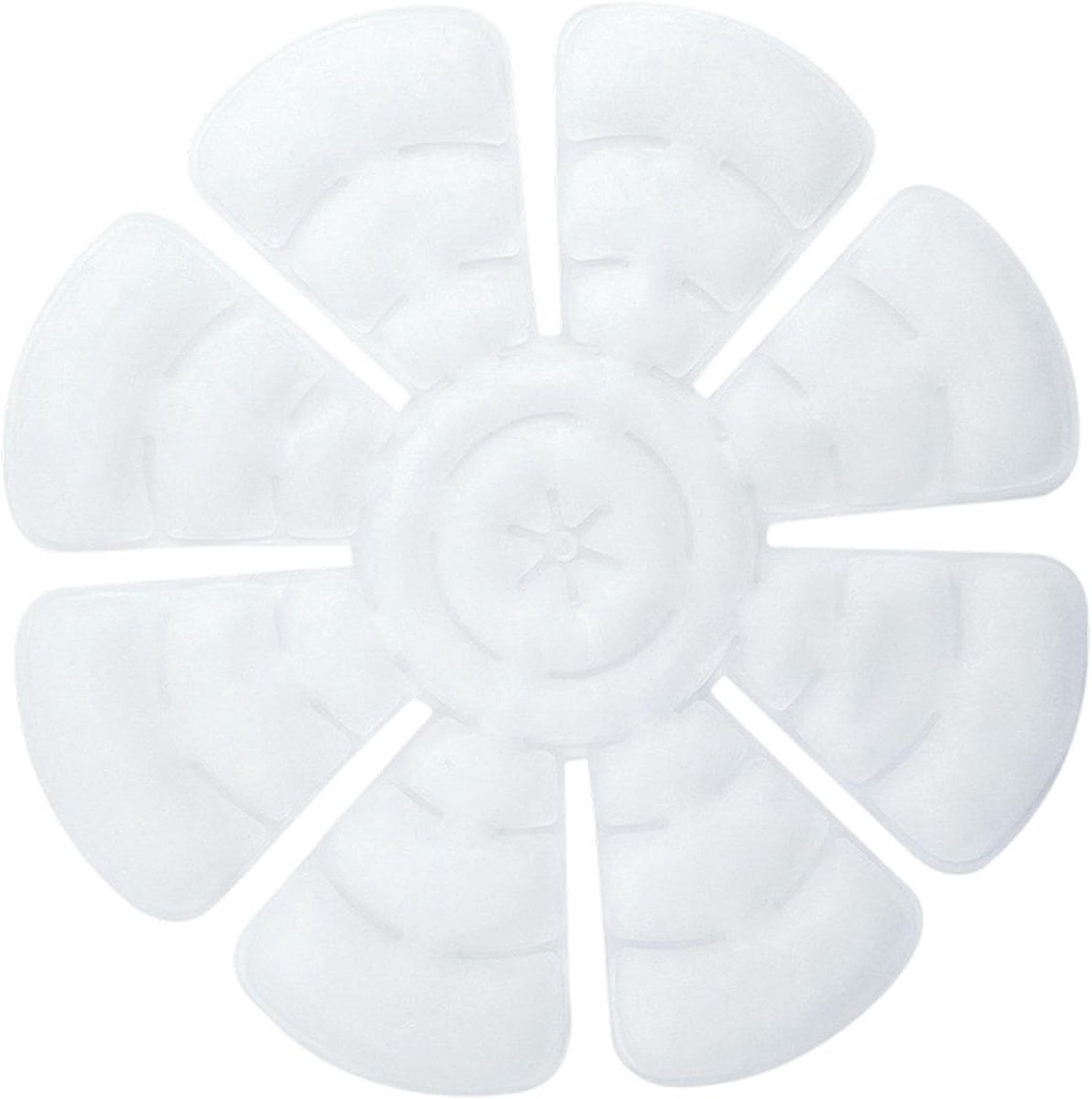 Verkoelende Hoed Insert - Helm Binnenvoering - Buitenwerk Koelte - Snelvriezend Ijspak - 22 cm - Wit