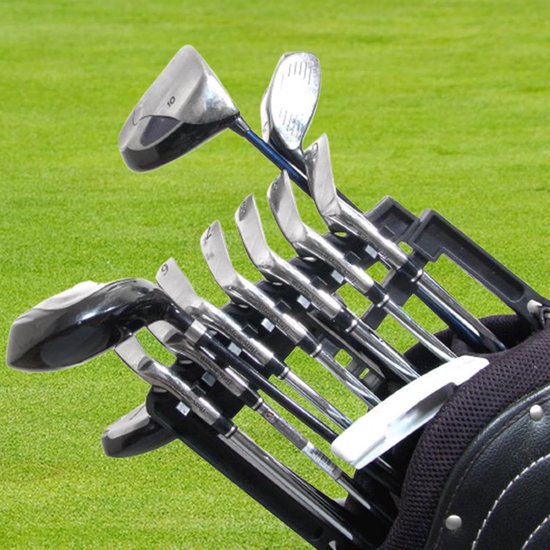 Golf Club Organizer - Clubhouder Clips - Golf Tas Ordenen - Voorkomt Clubslijtage - 25 cm Lengte - Zwart van GOLF — afbeelding 3