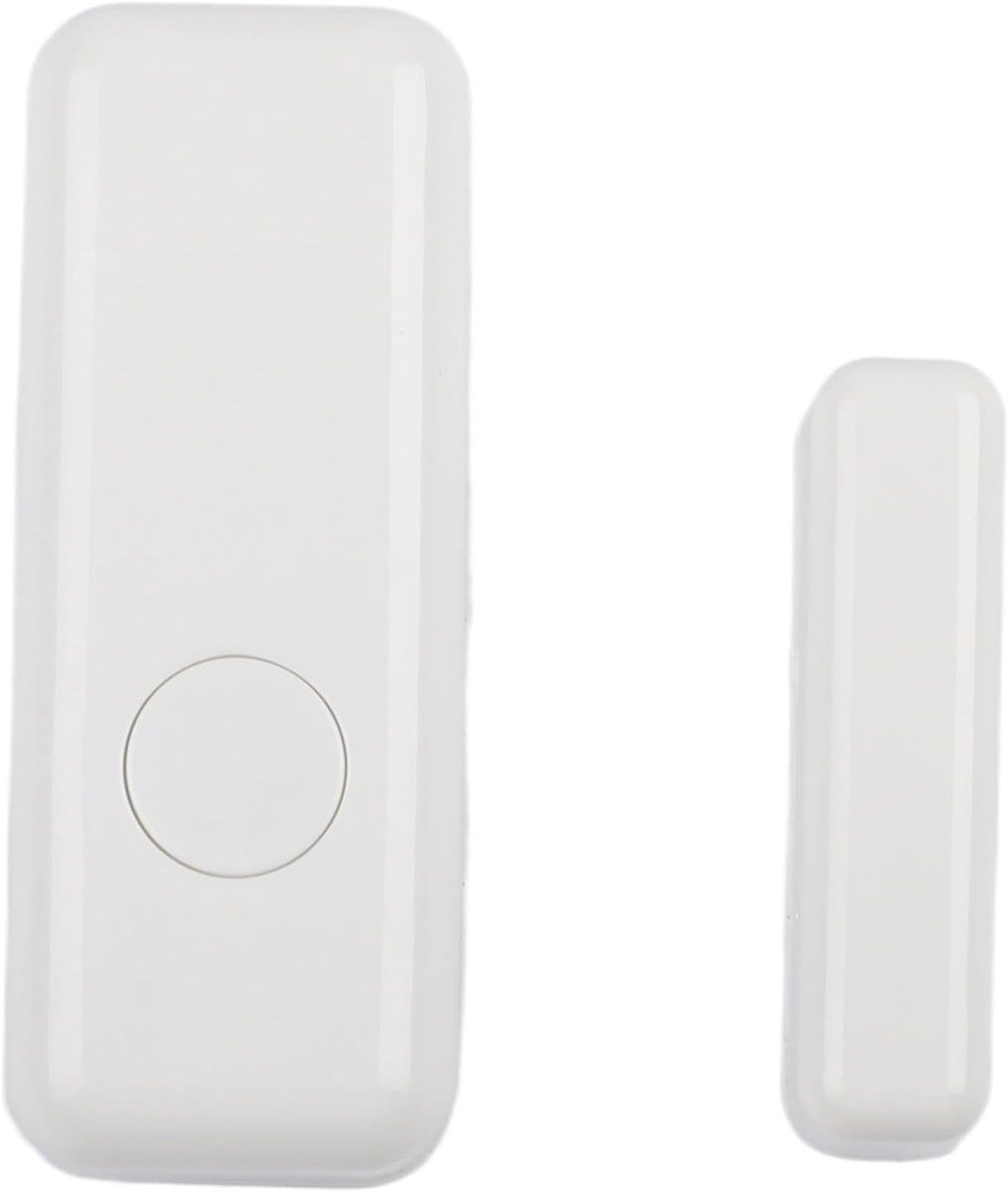 Draadloze deursensor - Magnetisch contact - Huisbeveiliging - 120 meter bereik - 5 x 3 x 2 cm - Wit