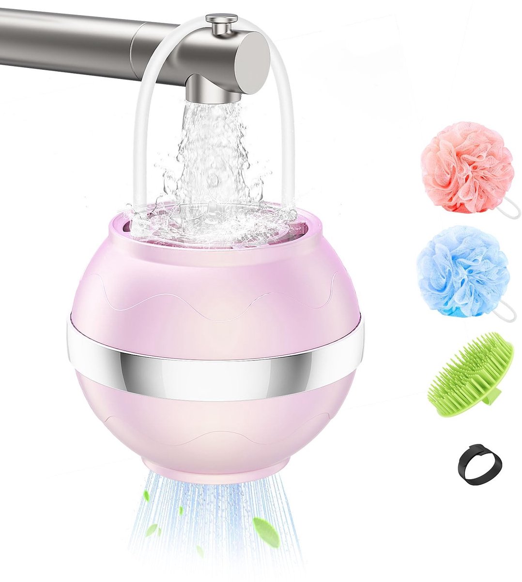 Dailygoods- Waterfilter - Badfilter met 8-laags filter - Waterontharder - Verbeterde huid/harenagels - Duurzaam ABS materiaal - Eenvoudig te installeren