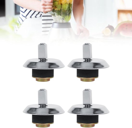 Blender Koppeling - Reparatiedeel Aandrijving - Apparaat Repareren - Staal ABS Constructie - 4 Stuks - Zilver — afbeelding 3
