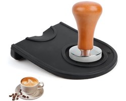 Dailygoods- Koffietamper 51 mm - Koffietamper Set - Espresso Tamper - Roestvrij Staal - Barista Gereedschap - Duurzaam en Ergonomisch - Espressotamper