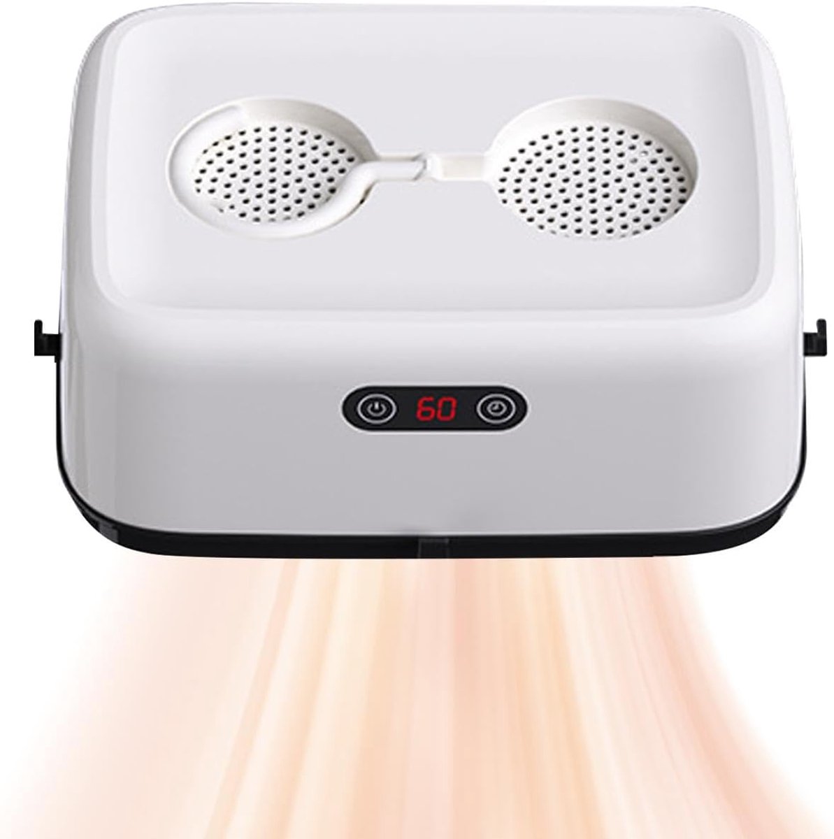 Draagbare Droger Elektrische Mini Droger Kleding Drogen Met Timerfunctie 600W Vermogen Wit