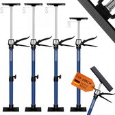 Deuba Plafondsteun Staal 4 Stuks – 115 tot 290cm/tot 30kg – Blauw
