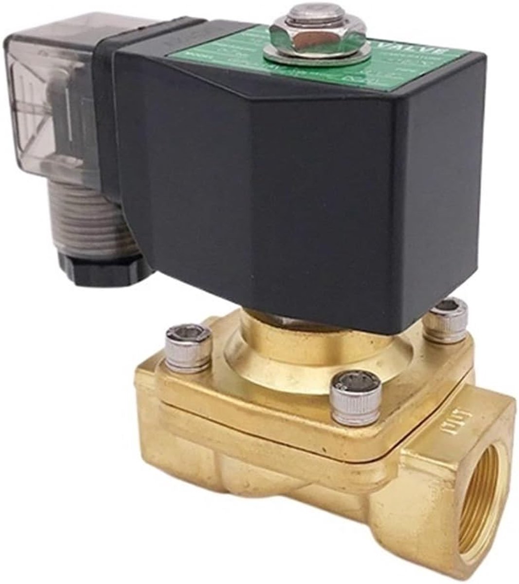 Elektrische Klep - Solenoïde Klep - Water Doorstroming Regelen - Nul Druk Start - G1/2 Inch - Messing
