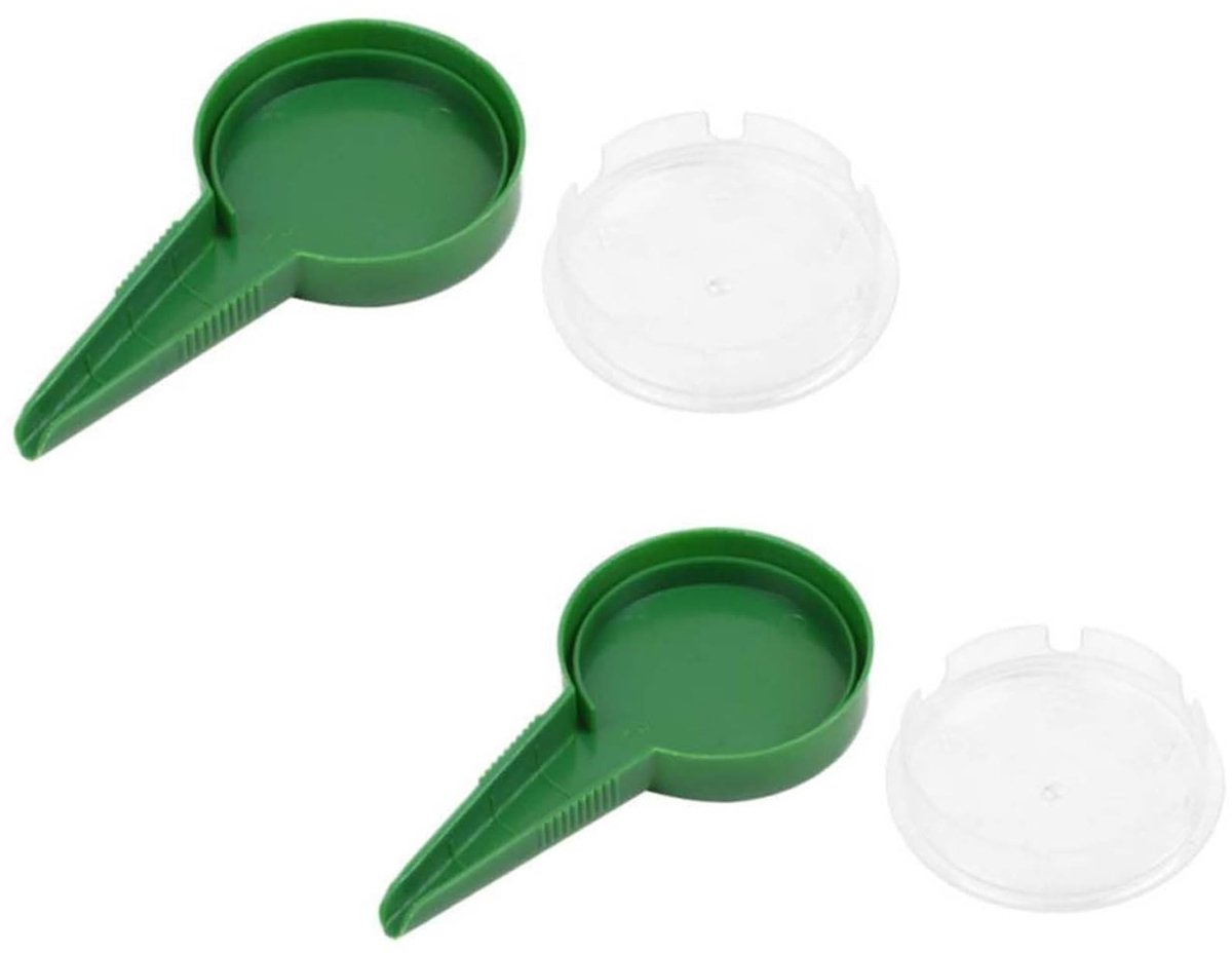 Dailygoods- Zaaddispenser - Set van 2 - Verstelbaar - Tuinplanten - Bloempot - Hoogwaardig kunststof - Duurzaam
