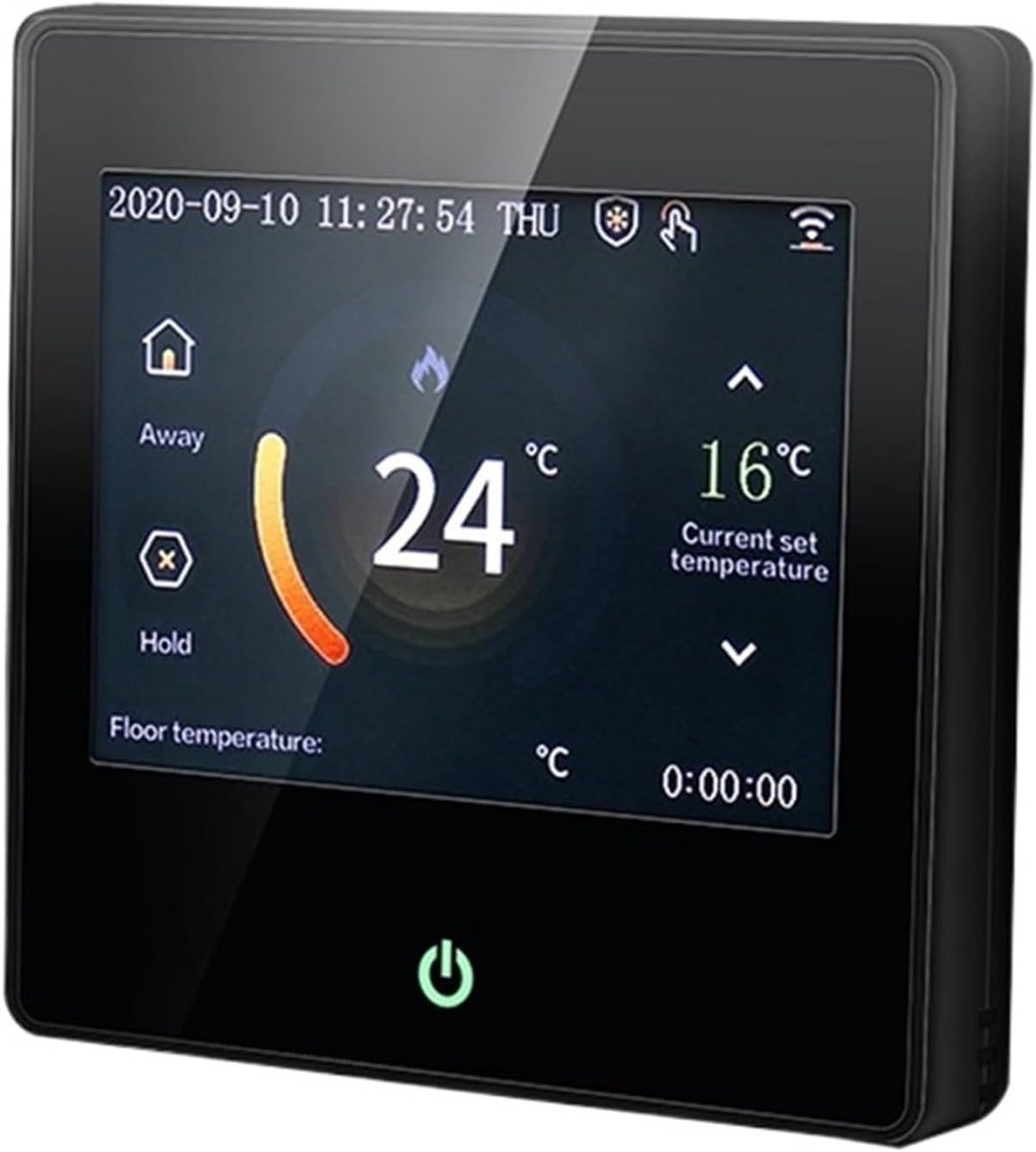 Slimme Thermostaat - Verwarming Controller - Energie Besparen - App Bediening - 16A - Wit