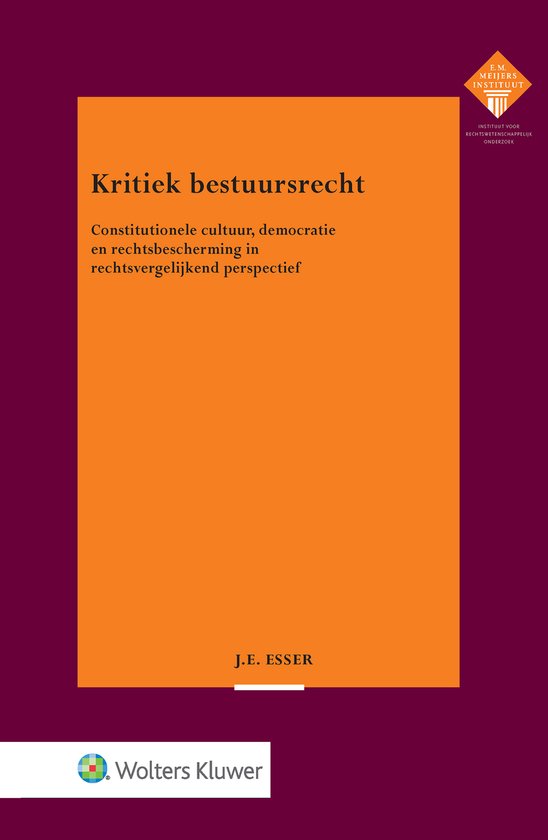 Kritiek bestuursrecht - cover