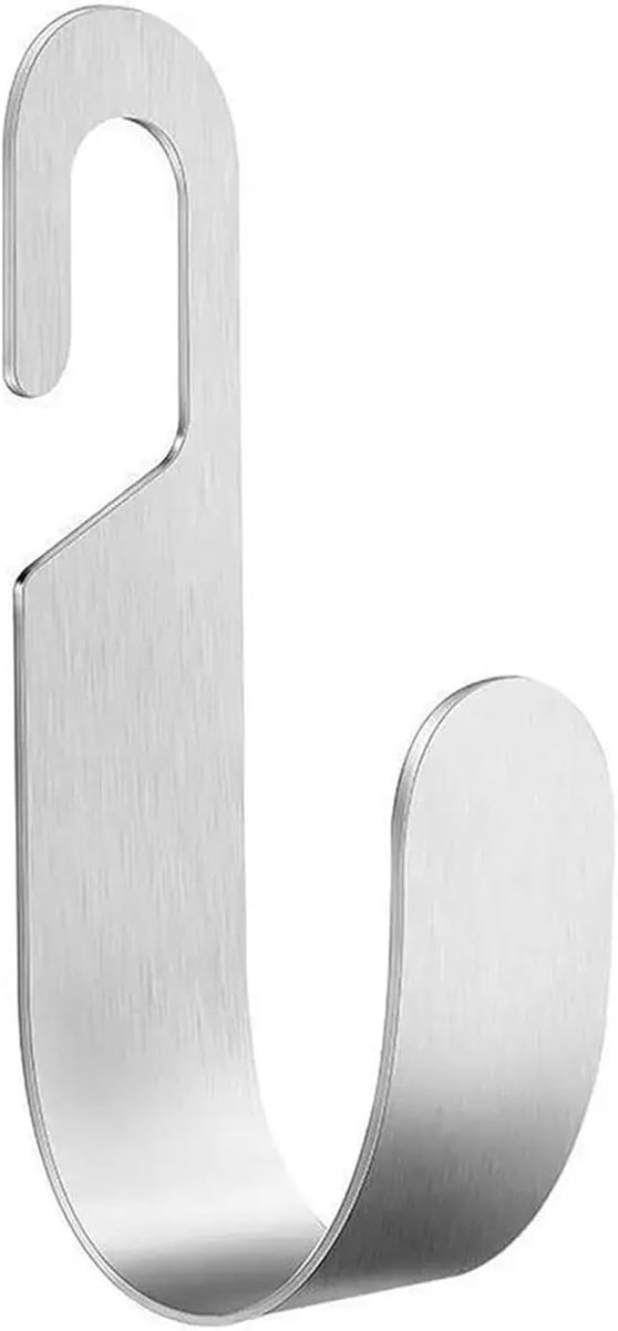 Tuinslang Organizer - Slanghouder Hanger - Tuinonderhoud - Wandmontage Ontwerp - 55x100x225mm - Zilver