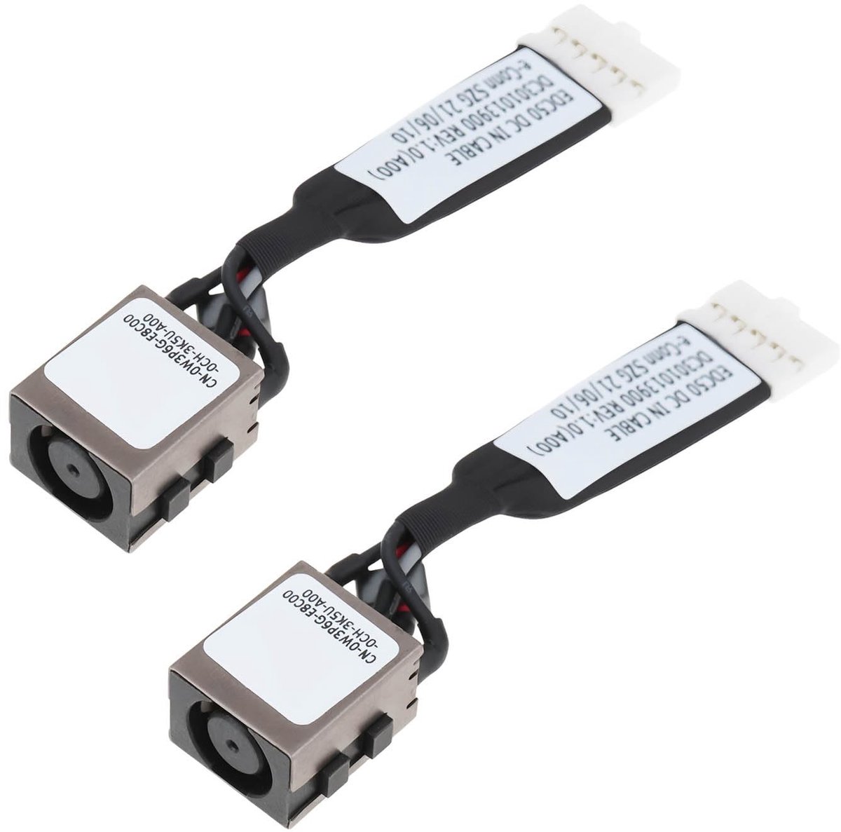 Dailygoods - 2 Stks DC Stopcontact Kabel voor Laptop