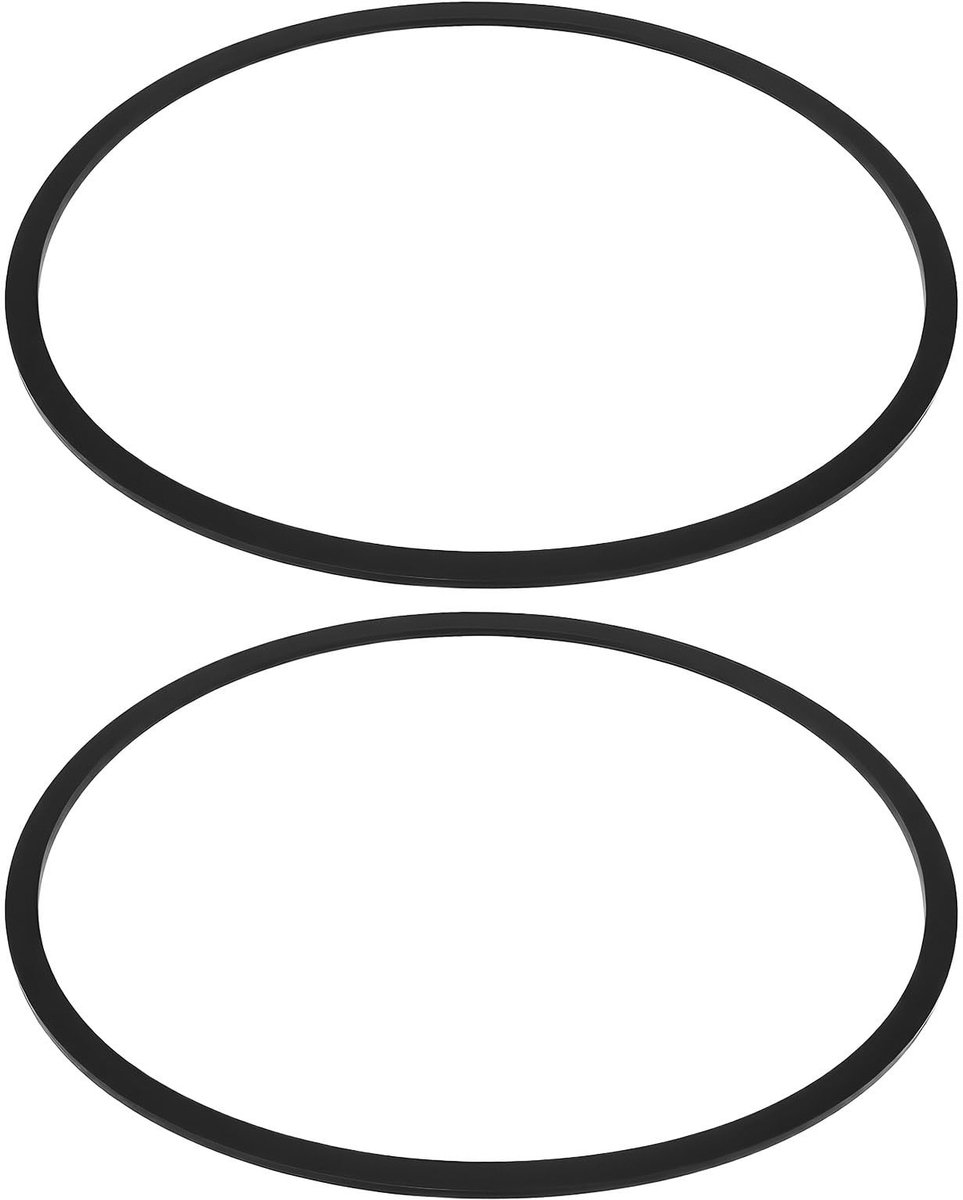 Dailygoods- Lampglas 2 Stuks - Rubber Afdichting 130x140mm - Compatibel met IFA MZ RT125/IWL - Duurzaam Materiaal - Betrouwbare Afdichting - Lampafdichting