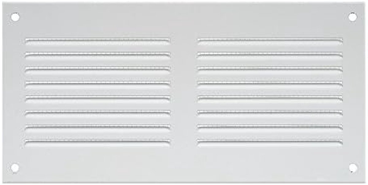 Ventilatierooster Metaal - Lucht Uitlaat - Ventilatie Afdekken - Met Vliegengaas - 200x100