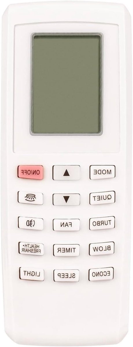 Afstandsbediening Airco - Universele Controller - Temperatuur Regelen - Directe Werking - 4 x 12 cm - Zwart