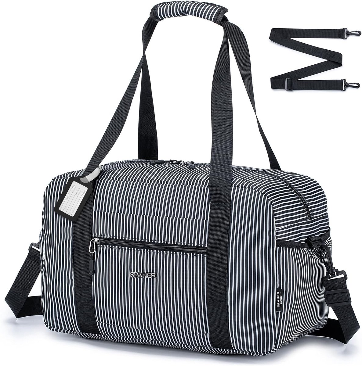 20L Reistas Handbagage 40x20x25cm Opvouwbare Reisbagage Waterdichte Weekendtas Lichtgewicht Sporttas voor Vrouwen en Mannen