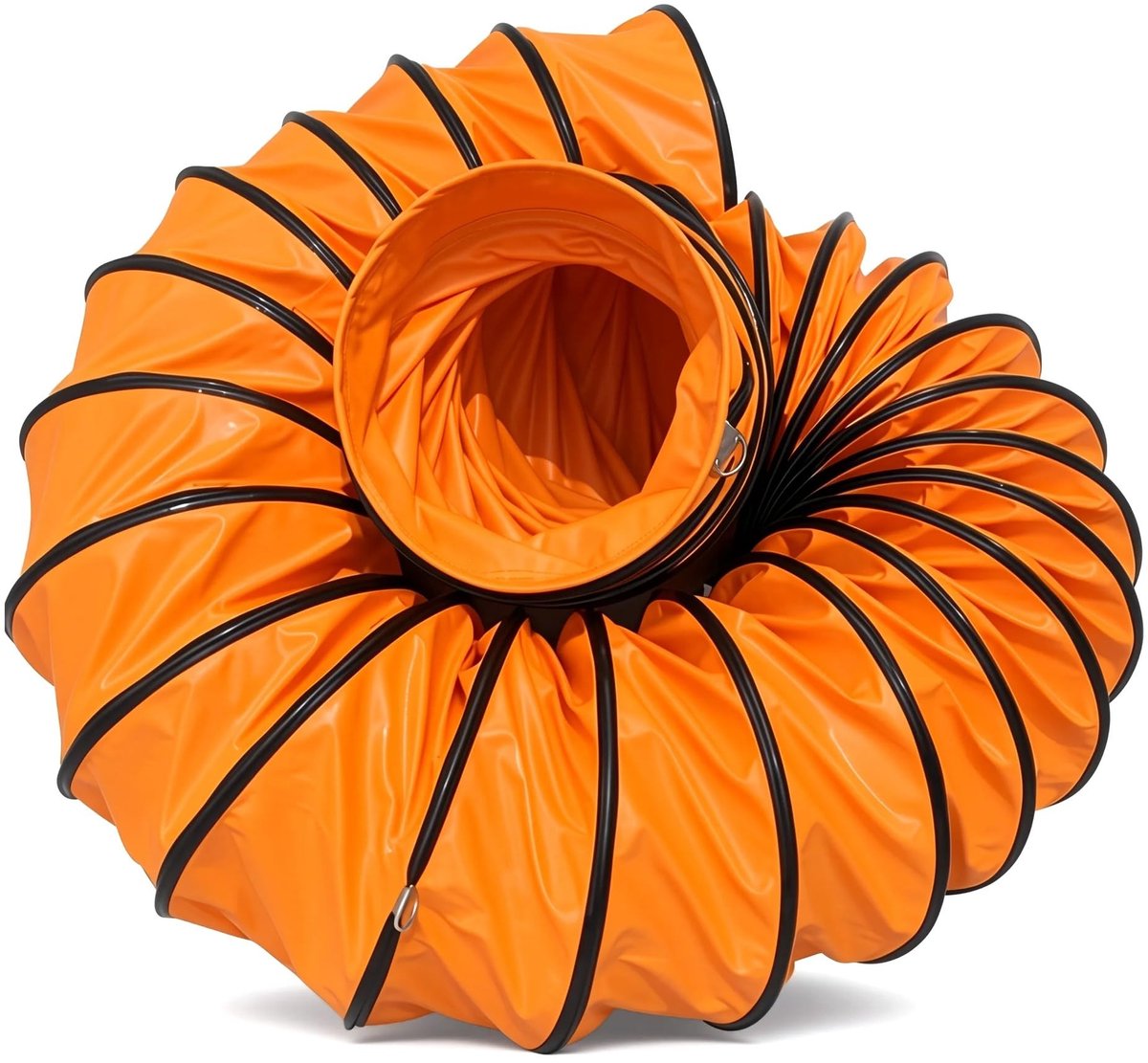 Inovra- Afvoerslang 300 mm - Flexibele PVC Slang - Ventilatieslang - Warmeluchtslang - Slijtvast - Vlamvertragend - 5 m lang