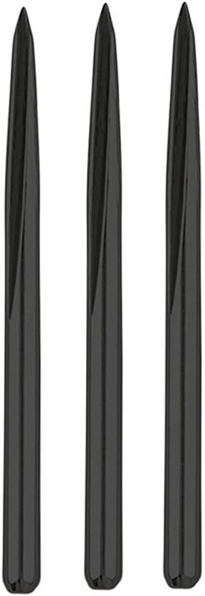 Dart Punten - Steeltip Vervanging - Precisie Werpen - Extra Lange Lengte - 41mm Lengte - Zwart
