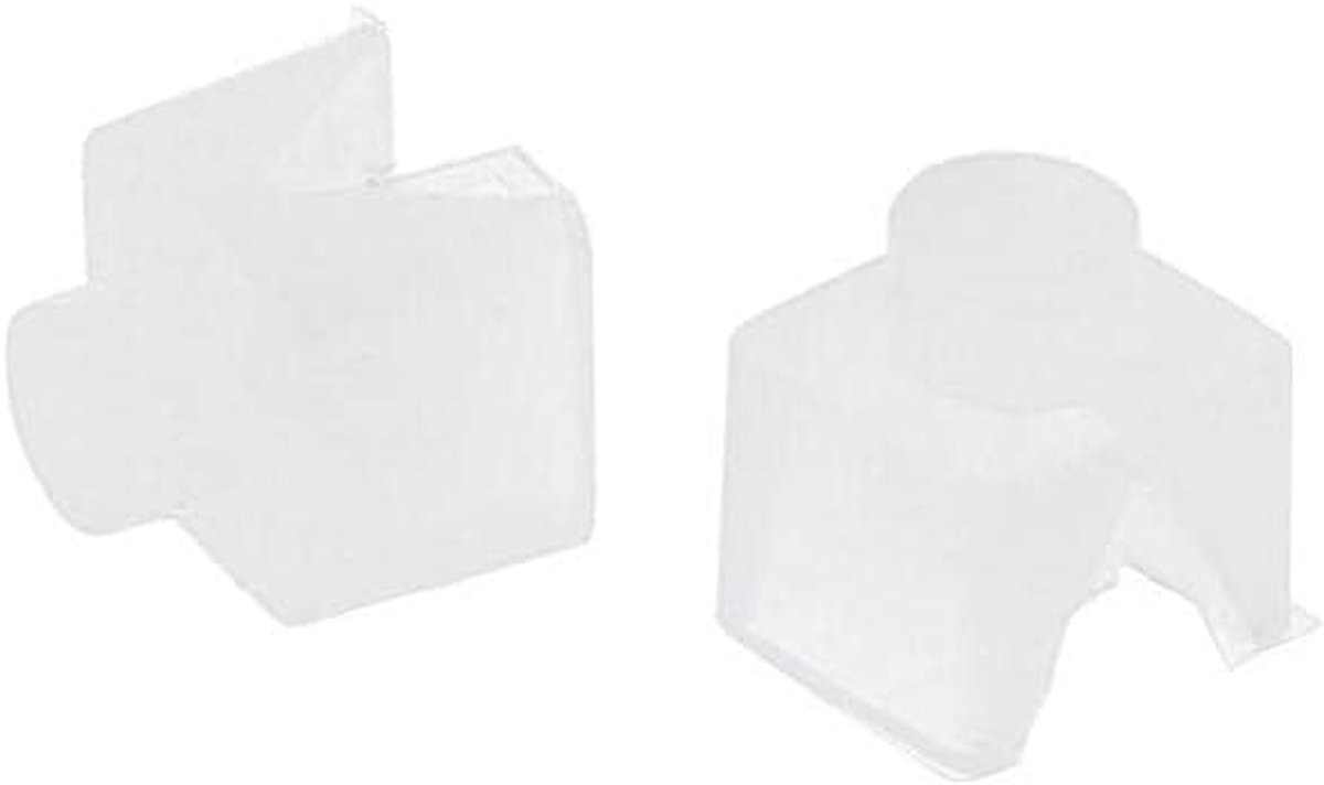 Tonarmlager Set - V Blok Lager - Platenspeler Reparaties - Duurzaam Siliconen Materiaal - 6mm Breed - Zwart