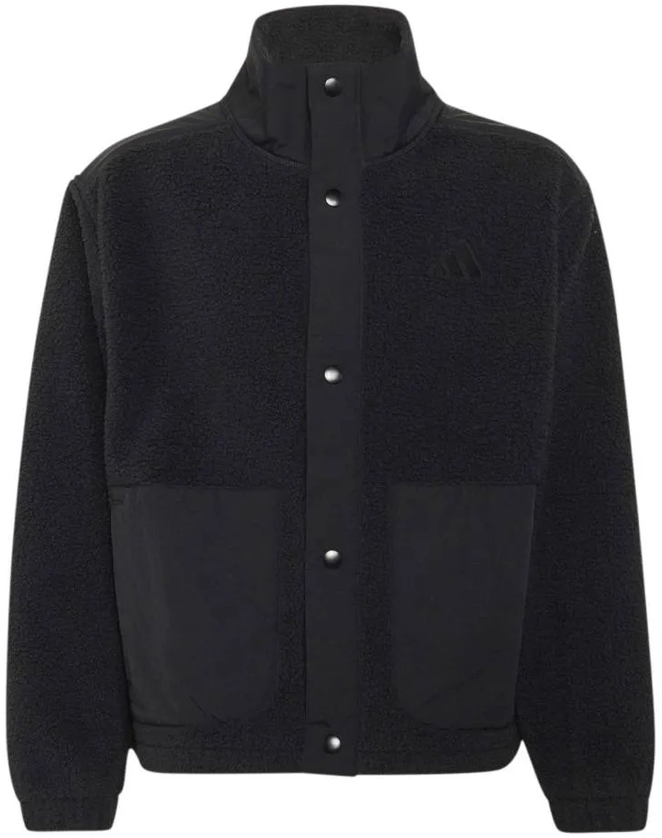 Adidas Sherpa Jas 13-14 Years Kinderen Zwart