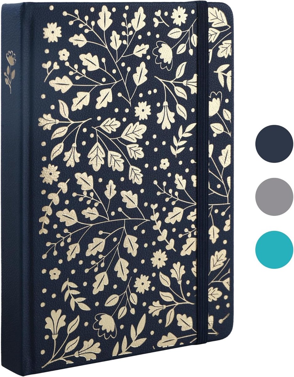 Thijox - Bullet Dot Dagboek A5 - Vintage Notitieboek voor Vrouwen en Mannen - 192 Premium Pagina's - 160 GSM Hardcover - Perfect voor Reizen, Kantoor