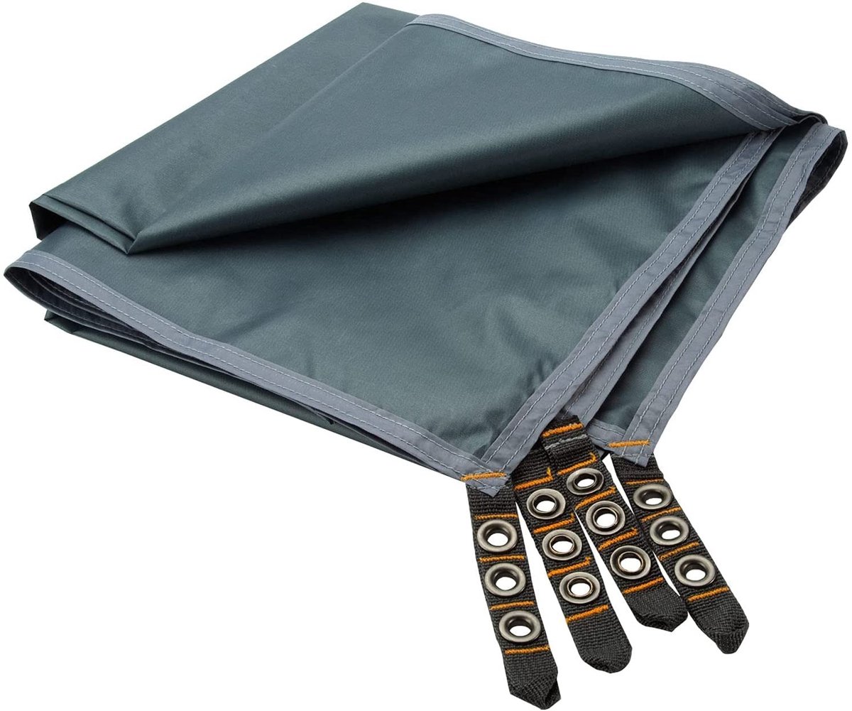 Dailygoods- Tentzeil waterdicht - Grondzeil 230 x 100 cm - Tarp voor 1-persoonstent - Draagtas - Lichtgewicht 0,26 kg - Duurzaam 210D Oxford-doek