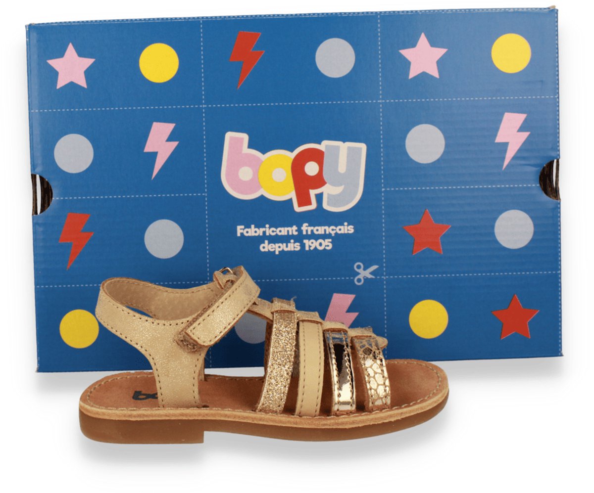 Bopy Meisjes Sandaal | Goud | Maat: 33