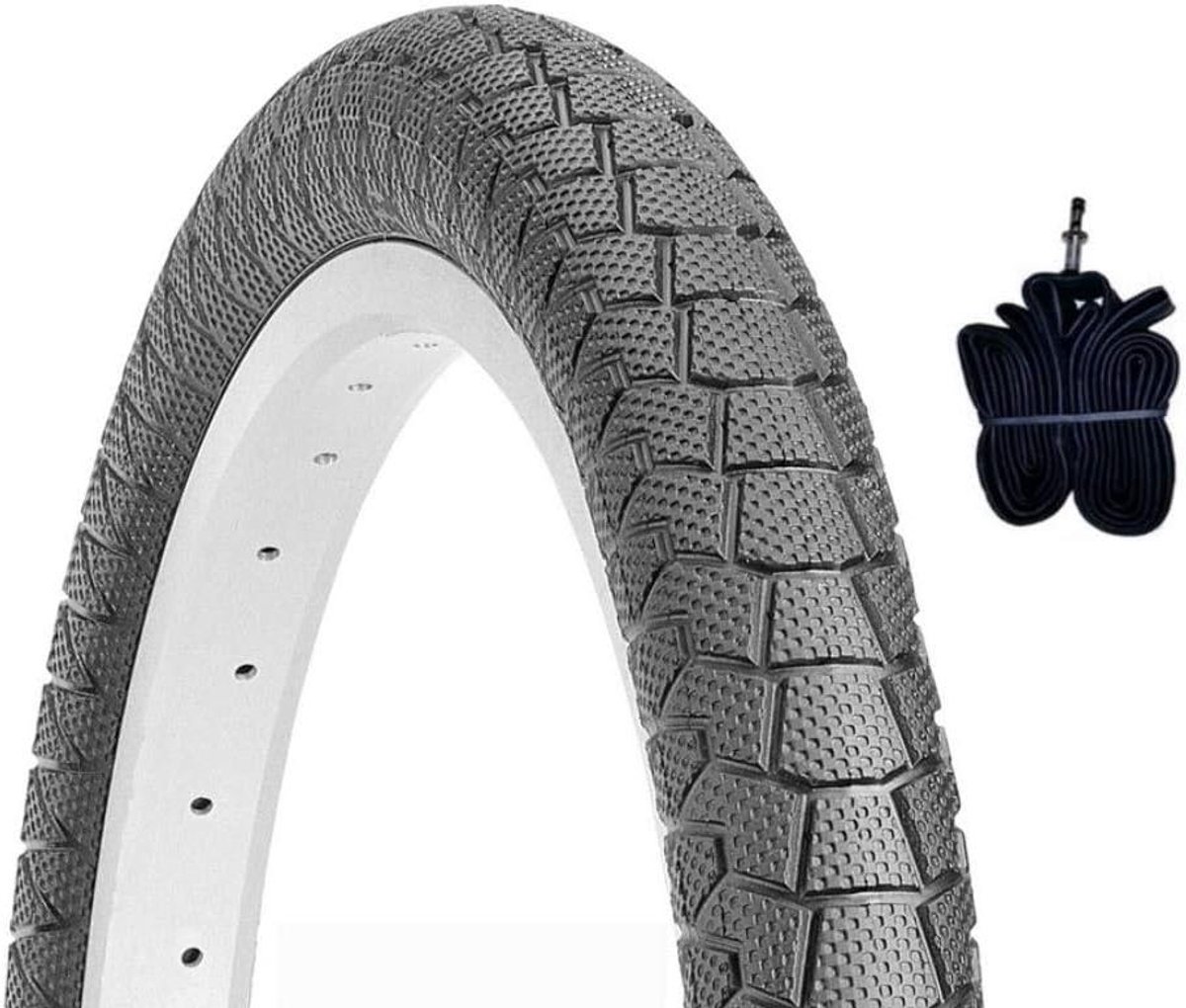 Banden Set - Fietsbanden Binnenband - BMX Fietsen - Inclusief Binnenbanden - 20 x 1.95 - Zwart