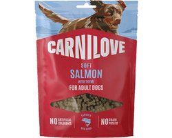 Carnilove – Zachte Snack Zalm tijm – 200gr - zachte beloning voor honden