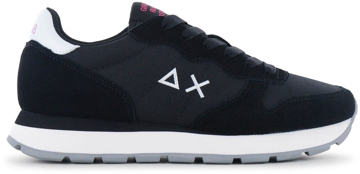 SUN68 Ally Solid - Dames Sneakers Schoenen Zwart Z46201-11 , Maat: EU 40