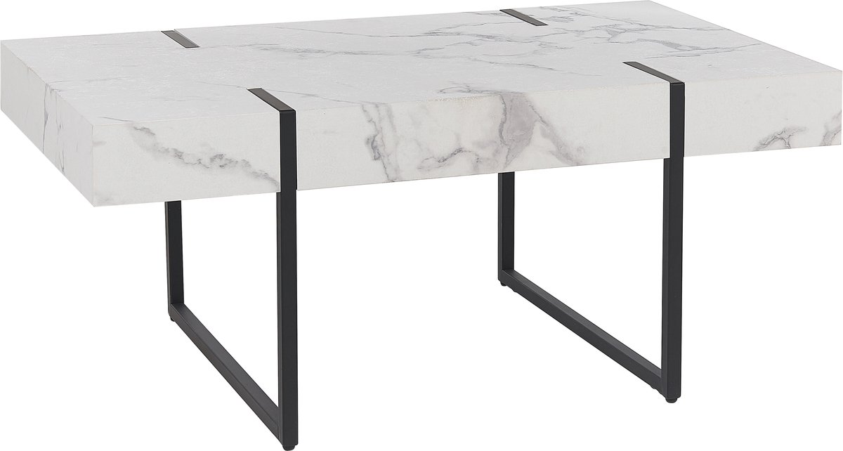 MERCED - Salontafel - Wit - MDF