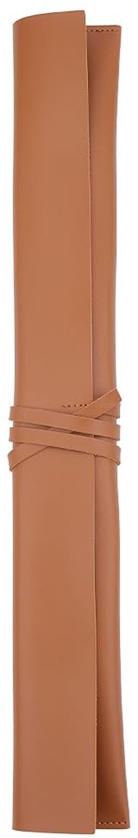 Dailygoods - PU Lederen Drumstick Tas Draagbare Drum Stick Houder Bruin Lederen Drumstick Opslag Draagtas Pouch Handtas Drum Accessoires Gift voor Drummer Muzikant Hamers Borstels Percussie