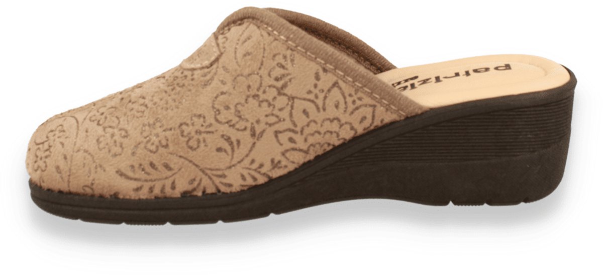 Patrizia Dames Pantoffel | Taupë | Maat: 42
