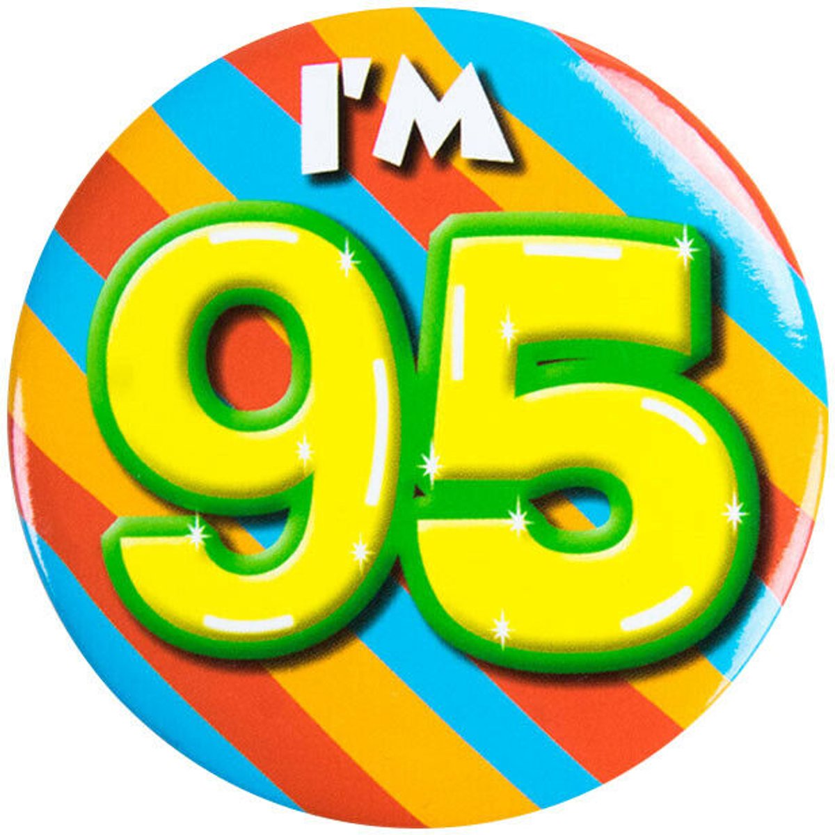 Paperdreams - Button - Klein - 95 Jaar
