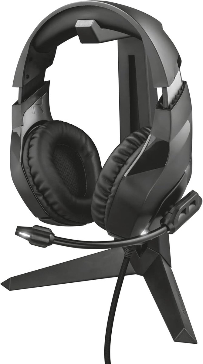 Thijox - Universele Headsetstandaard voor Gamingheadsets - GXT 260 Cendor - Zwart - 25.5 x 21 x 12.5 cm - Organiseer Uw Bureau