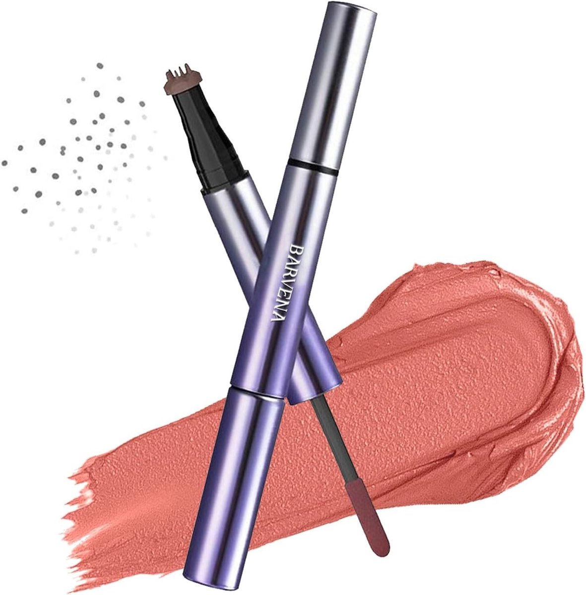 2-in-1 Freckle Stempel voor een Natuurlijke Make-up Look, Sneldrogend, Waterbestendig en Langdurig Gebruik met Blush