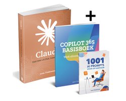 Claude Handboek + Microsoft Copilot 365 Basisboek + 1001 Prompts