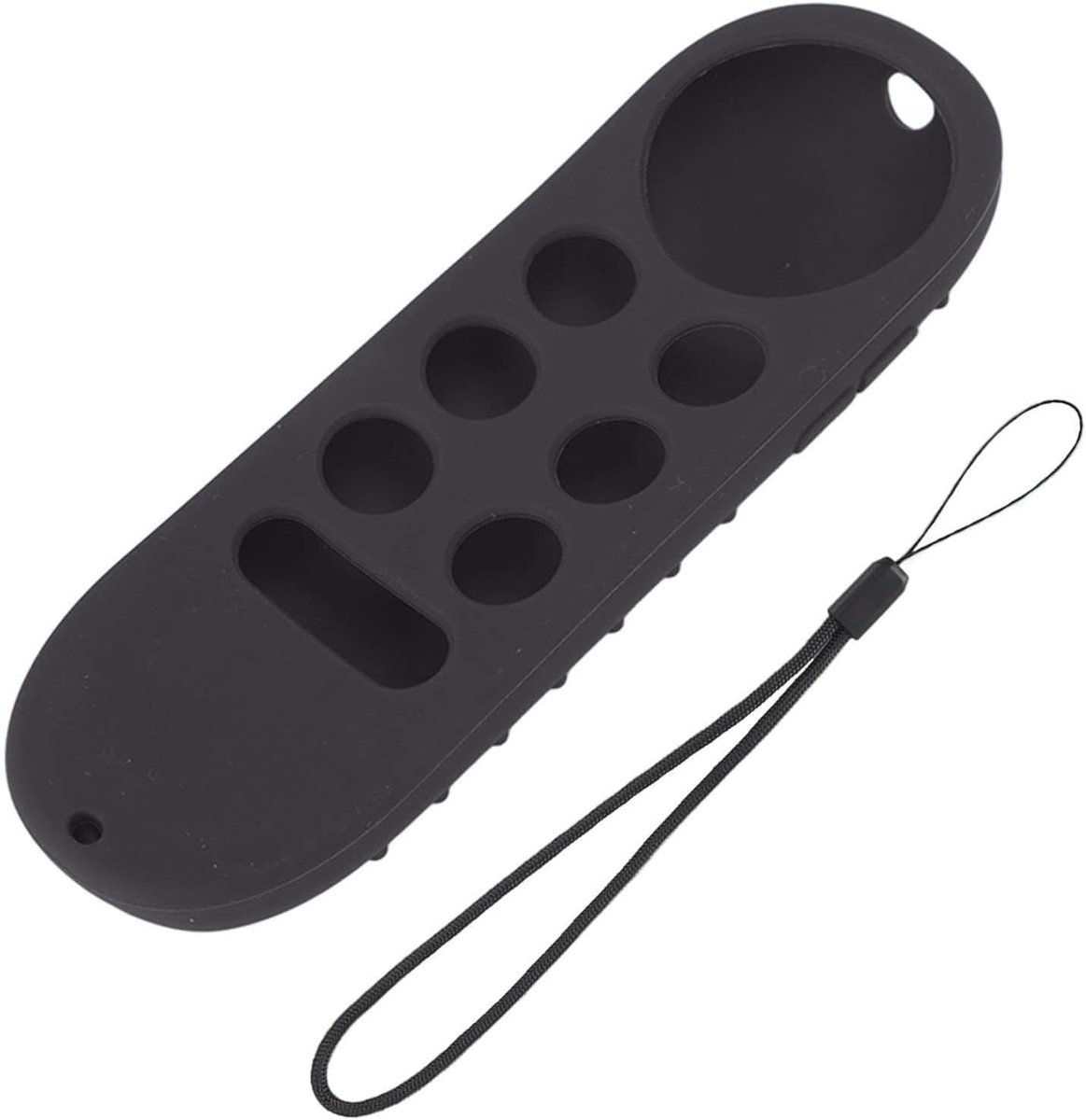 Siliconen Beschermhoes voor Afstandsbediening - Geschikt voor Chromecast en TV Afstandsbedieningen - Donkergrijs, Duurzaam en Flexibel