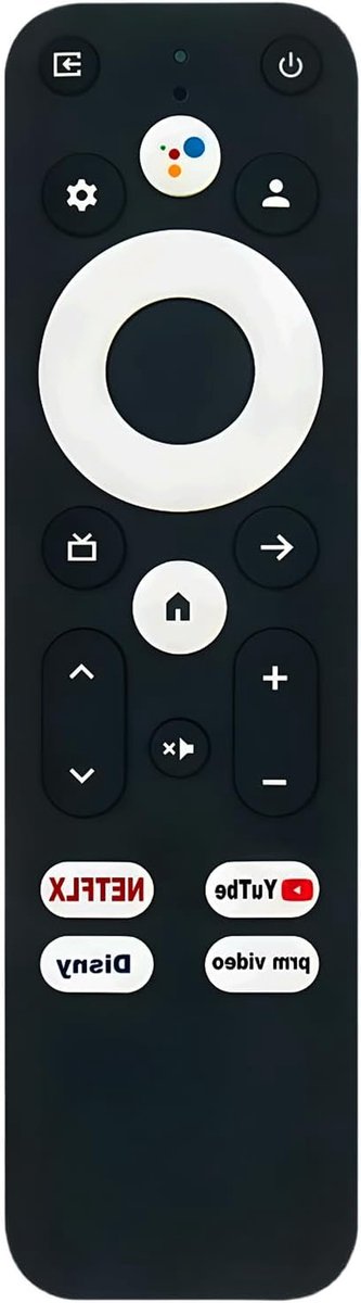 Afstandsbediening Vervanging - Universele Bediening - TV Bediening - Direct Klaar Voor Gebruik - 14 cm - Zwart