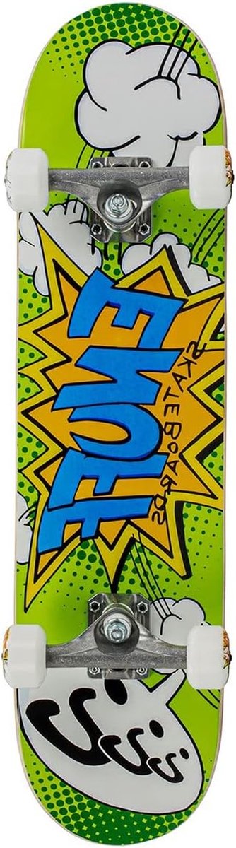 Skateboard Board Buiten spelen Stripdesign 54 mm wielen
