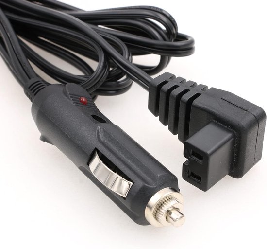 Koelbox Kabel - Voedingskabel Adapter - Reizen Koel Houden - 12V DC Aansluiting - 3 Meter - Zwart van Koelbox. — afbeelding 4