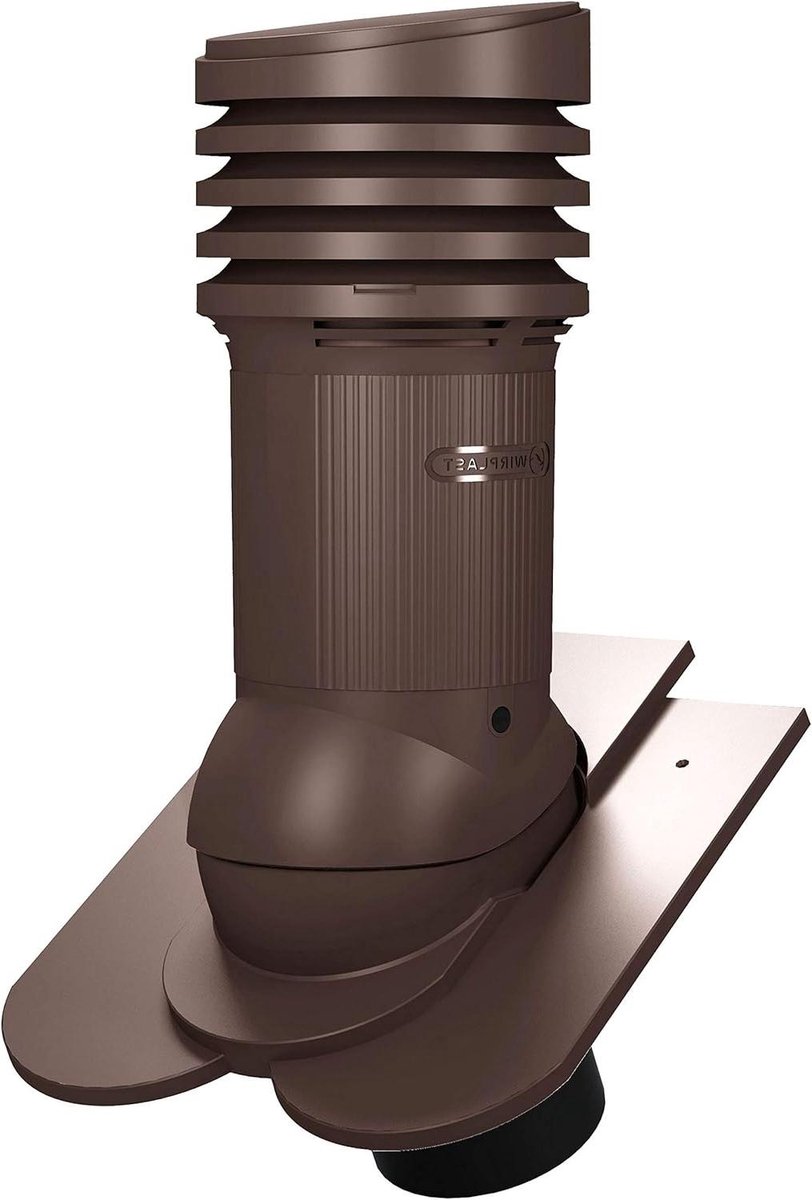 Ventilatie Pijp Dakdoorvoer voor Betondaken en Dakpannen (RAL 8017 Bruin)