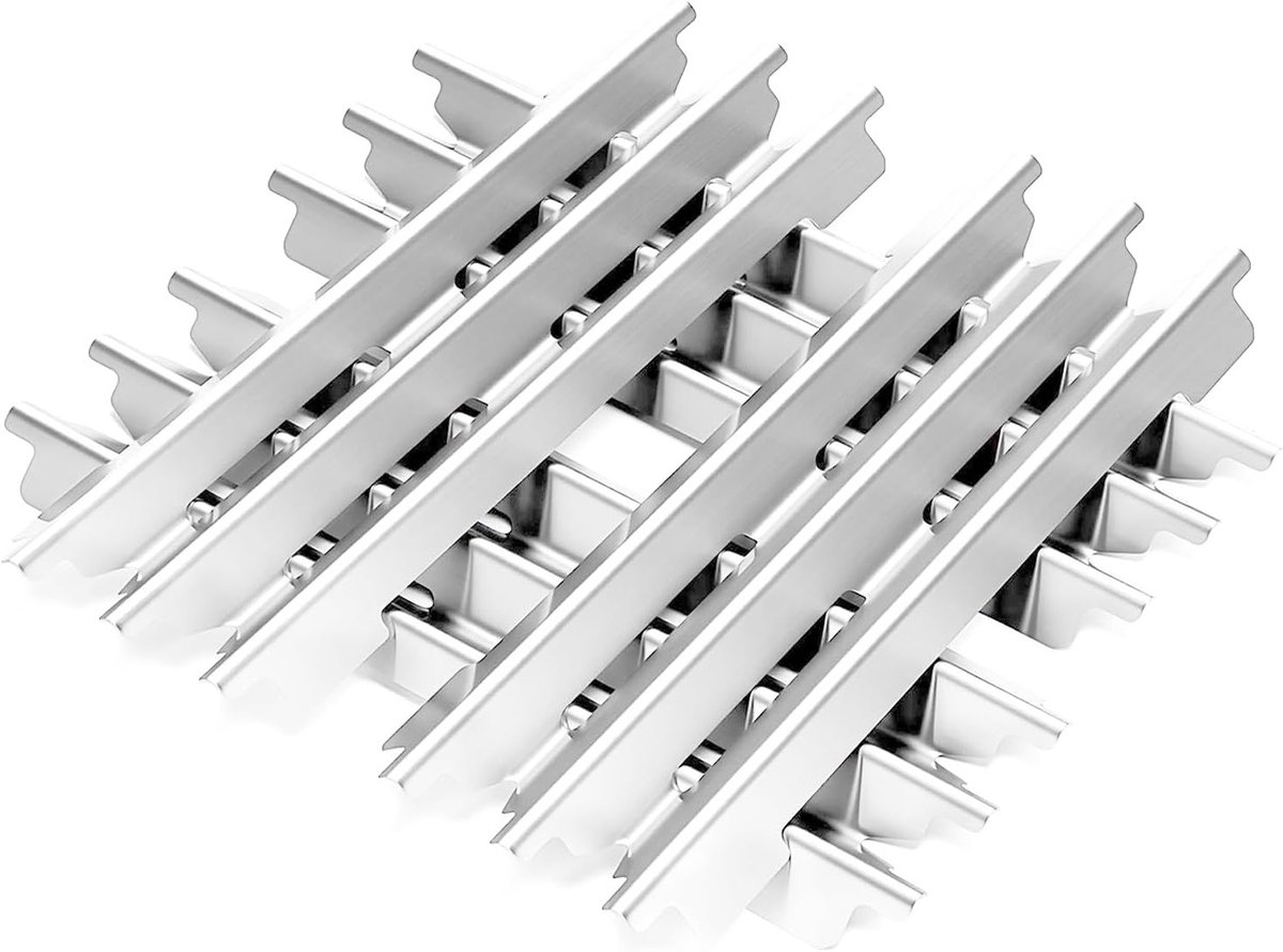Stainless Steel Branderdeksel 44.5 x 15.5 cm voor Gasgrill, Vervangonderdelen en Flavorizer Bars voor Imperiale Grillmodellen