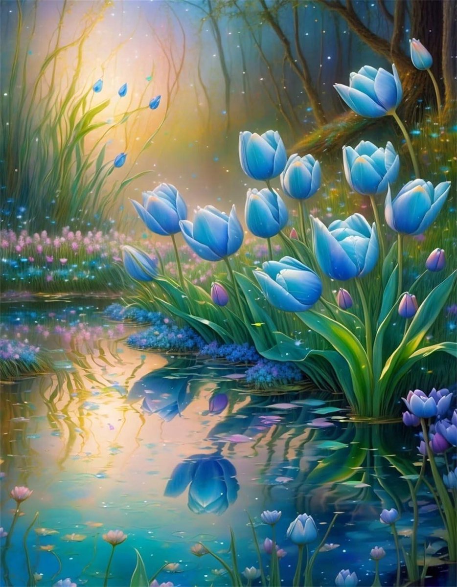 Puzzel 1500 stukjes - Legpuzzel volwassenen - Ontspanning en decoratie - Inclusief poster - 87 x 57 cm - Blauw