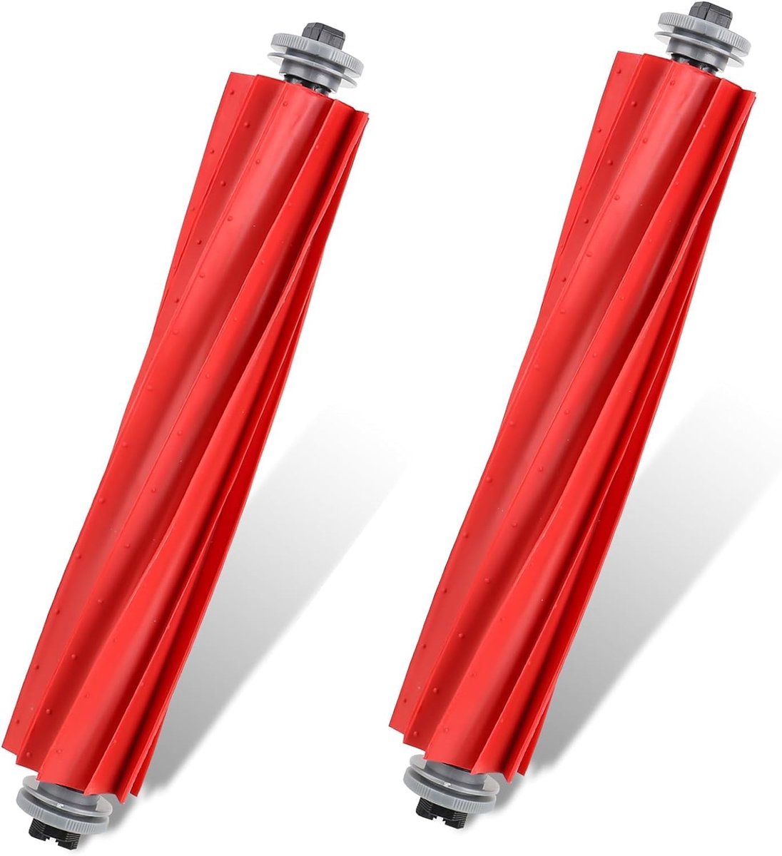 SnelShoppen - 2 Stuks Original Accessoires Set voor Robotstofzuiger, Afneembare Rubber Hoofdborstel voor Q Revo/S7/S7 Maxv/S7 Pro Ultra, Efficiënt en